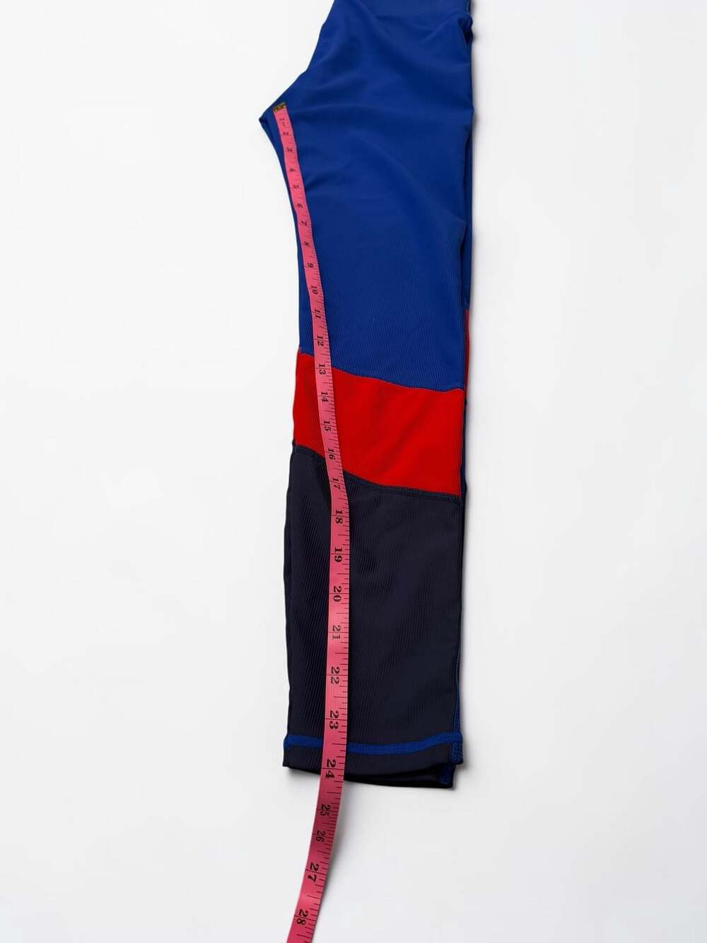 Wilo The Label Colorblock Ribbed High-Waisted Leggings Size S - Picture 6 of 6